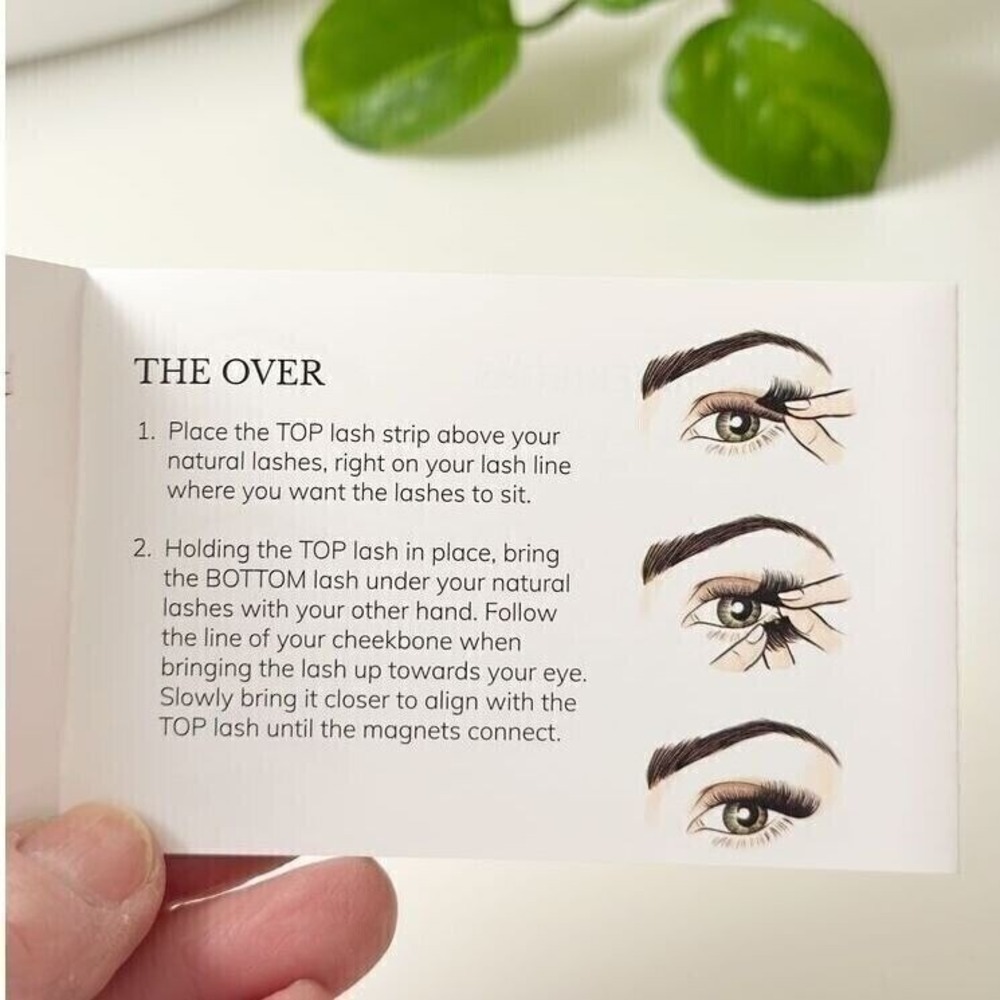 One Two Lash Magnetic Lashes BOLD ACCENT Black NEW - Picture 11 of 15
